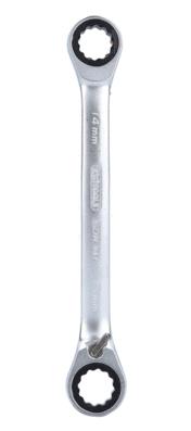 KS TOOLS 503.4576: Cheie cu clichet inelara dubla