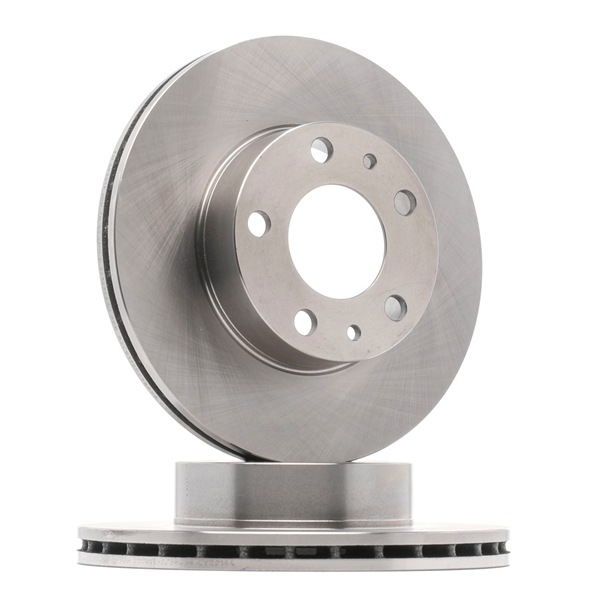 JURID 563018J: Féktárcsa Ø: 280mm, Szellőztetett, Ø: 280mm, olajozott, csavarokkal