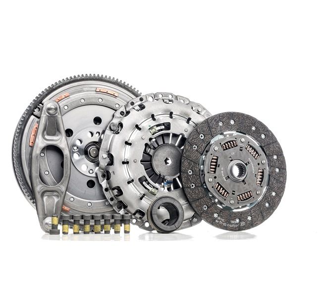 LuK 600 0226 00: Kit ambreiaj cu bucsa de ghidaj, cu rulment presiune, cu furca decuplare, cu volanta, cu set suruburi, Pt. montaj necesita scula speciala, Volant cu masa dubla fara disc de frecare BR 0241