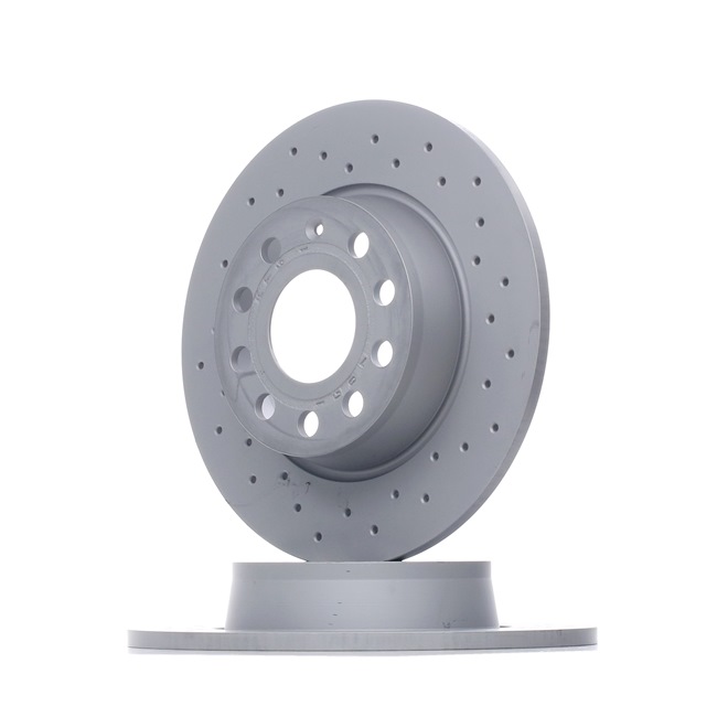 ZIMMERMANN 600.3241.52: Piduriketas Ø: 272mm, täis, perforeeritud, Ø: 272mm, kaetud SPORT COAT Z